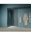 Gliss Magus Chroom Douchecabine met Dubbele draaideur 80 x 80 x 190 cm 6mm Veiligheidsglas met Antikalk