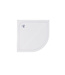 Gliss Kwartronde Douchebak Laag Leo 80x80x3 cm Marble Wit