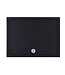 Gliss Uno Douchebak Zwart Laag 120x80 Cast Marble 3cm