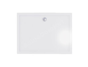 Gliss Uno Douchebak Wit Laag 140x90 Cast Marble 3cm