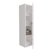 Badkamerkast Ribbelfront Elite Mat Wit 160cm 2 Greeploos deuren Softclose Badkamerkast Ribbelfront Elite Mat Wit 160cm 2 Greeploos deuren Softclose