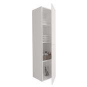 Badkamerkast Ribbelfront Elite Mat Wit 160cm 2 Greeploos deuren Softclose Badkamerkast Ribbelfront Elite Mat Wit 160cm 2 Greeploos deuren Softclose