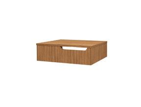 Badkamermeubel 60cm Felix Walnoot met Handdoekuitsparing