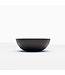 Waskom Leto Zwart-Wit Mat 40x15 cm Rond Solid Marmo