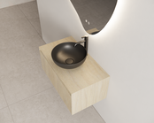 Timotheus Wastafelonderkast Ribbelfront Corn Silk 60 cm