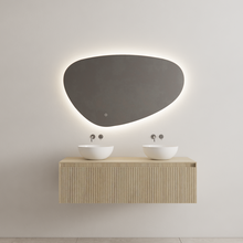 Timotheus Wastafelonderkast Ribbelfront Corn Silk 120 cm 1 lade