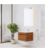 GLISS DESIGN Gliss Anelius Badkamermeubel excl. Wastafel Sonoma Brown 60cm