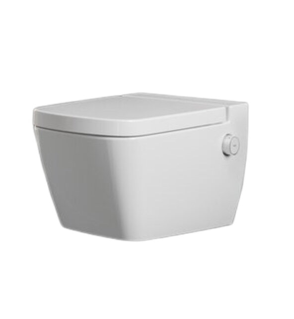 TECEONE Hangtoilet met Bidet Koud (TECE 9700201) Stroomloos bidetdouche  excl. wc-bril