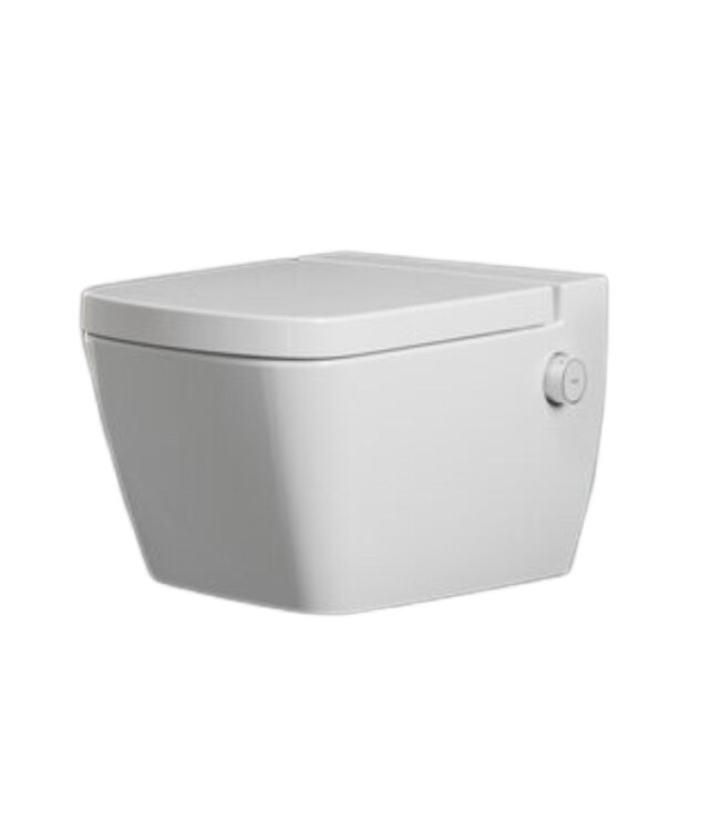 TECEONE Hangtoilet met Bidet Koud (TECE 9700201) Stroomloos bidetdouche  excl. wc-bril