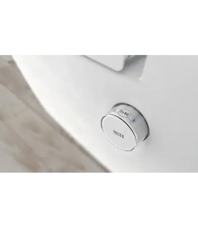 TECEONE Hangtoilet met Bidet Koud (TECE 9700201) Stroomloos bidetdouche  excl. wc-bril