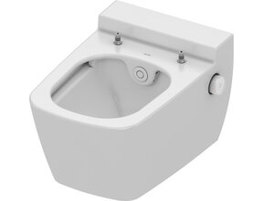TECEONE Hangtoilet met Bidet Koud (TECE 9700201) Stroomloos bidetdouche  excl. wc-bril