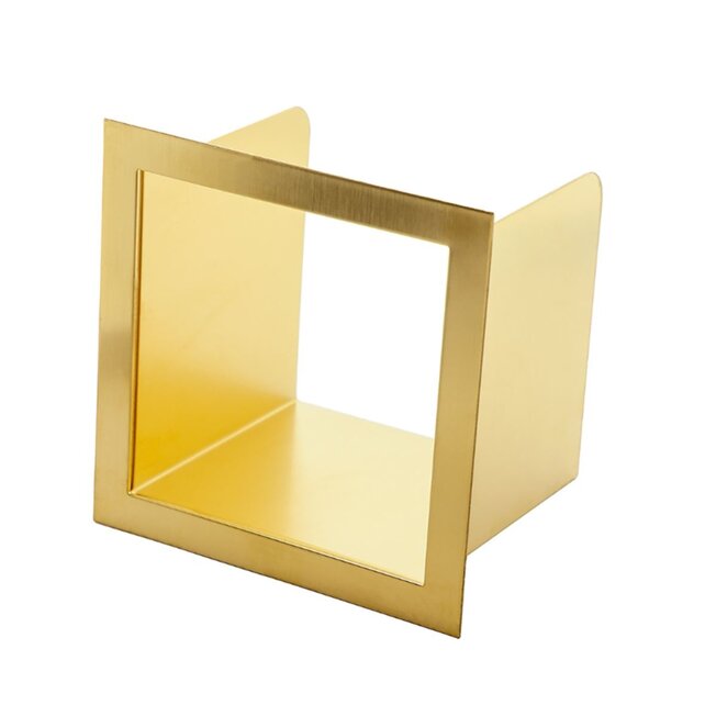 Inbouw Toiletrolhouder Geborsteld Goud 66x14x12cm Reserverolhouder RVS Inbouw Toiletrolhouder Geborsteld Goud 66x14x12cm Reserverolhouder RVS