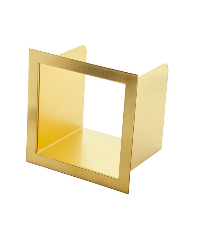 Inbouw Toiletrolhouder Geborsteld Goud 66x14x12cm Reserverolhouder RVS