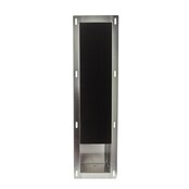 Inbouw Toiletrolhouder Mat Zwart 66x14x12cm Reserverolhouder RVS Inbouw Toiletrolhouder Mat Zwart 66x14x12cm Reserverolhouder RVS