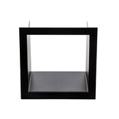 Inbouw Toiletrolhouder Mat Zwart 66x14x12cm Reserverolhouder RVS Inbouw Toiletrolhouder Mat Zwart 66x14x12cm Reserverolhouder RVS