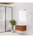 GLISS DESIGN Gliss Anelius Badkamermeubel excl. Wastafel Sonoma Brown 80cm