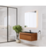 GLISS DESIGN Gliss Anelius Badkamermeubel excl. Wastafel Sonoma Brown 100cm