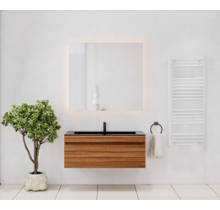 Gliss Anelius Badkamermeubel excl. Wastafel Sonoma Brown 100cm