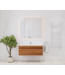GLISS DESIGN Gliss Anelius Badkamermeubel excl. Wastafel Sonoma Brown 100cm