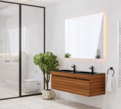 Gliss Anelius Badkamermeubel excl. Wastafel Sonoma Brown 120cm