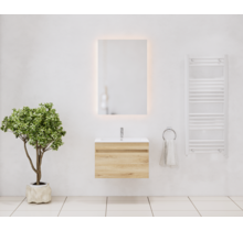 Gliss Anelius Badkamermeubel Excl. Wastafel Natural Oak 60cm