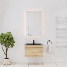 Gliss Anelius Badkamermeubel excl. Wastafel Natural Oak 70cm