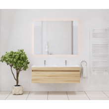 Gliss Anelius Badkamermeubel met Wastafel  Natural Oak 140cm