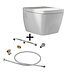 TECEONE Hangtoilet met Bidet Koud (TECE 9700201) Stroomloos bidetdouche  excl. wc-bril