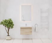 Gliss Anelius Badkamermeubel excl. Wastafel Grey Oak 70cm