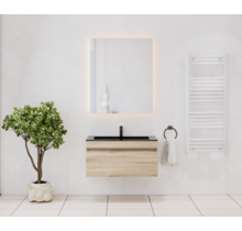 Gliss Anelius Badkamermeubel excl. Wastafel Grey Oak 80cm