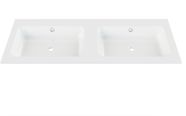 Gliss Anelius Badkamermeubel met Wastafel Grey Oak 120cm