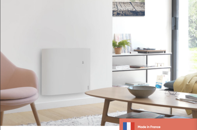 Elektrische Verwarming met Wifi Divali Horizontaal 119x56x11cm 2000 Watt