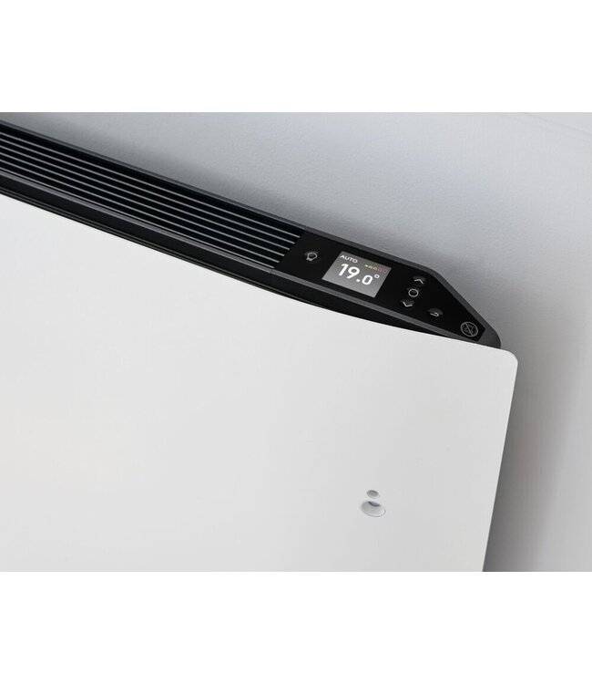 Elektrische Verwarming Zwart met Wifi Divali Horizontaal 119x56x11cm 2000 Watt