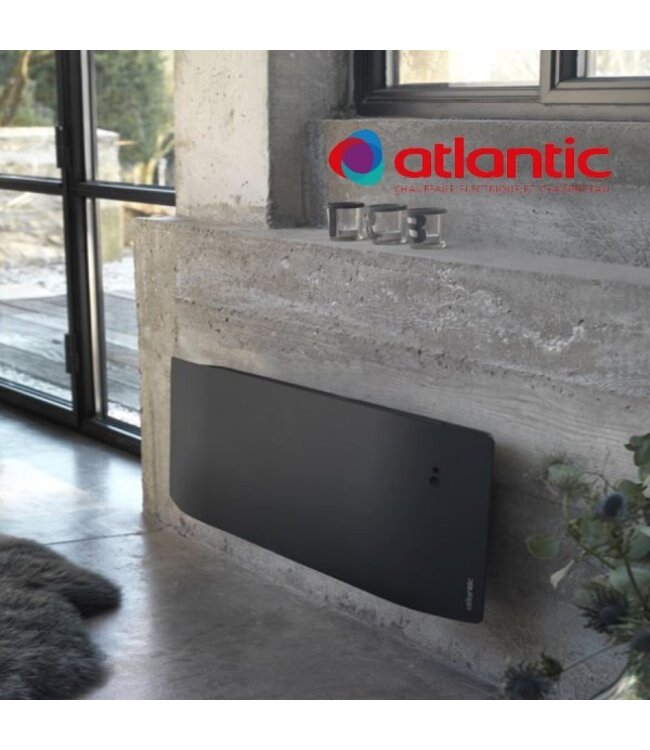 Elektrische Verwarming Zwart met Wifi Divali Horizontaal 119x56x11cm 2000 Watt