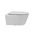 Hangtoilet Randloos Easy Flush Wit  incl softclose toiletzitting