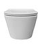 Hangtoilet Randloos Easy Flush Wit  incl softclose toiletzitting