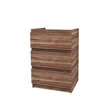 Staand Badkamermeubel Onderkast Jupiter 60 cm Walnoot