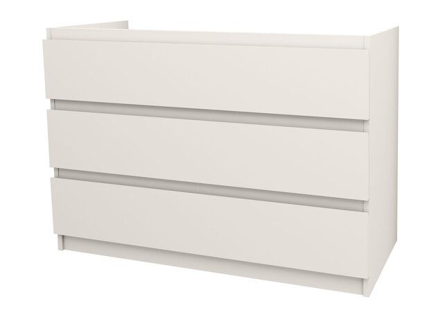 Staand Badkamermeubel Onderkast Jupiter 120 cm Mat Wit