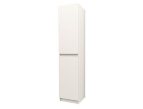 Staand Badkamer Kast Jupiter 160cm Mat Wit met twee deuren