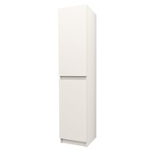 Staand Badkamer Kast Jupiter 135 cm Mat Wit met twee deuren Staand Badkamer Kast Jupiter 135 cm Mat Wit met twee deuren