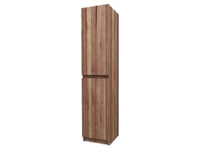 Staand Badkamer Kast Jupiter 160 cm Walnoot met twee deuren