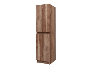 Staand Badkamer Kast Jupiter 135 cm Walnoot met twee deuren