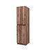 Staand Badkamer Kast Jupiter 135 cm Walnoot met twee deuren