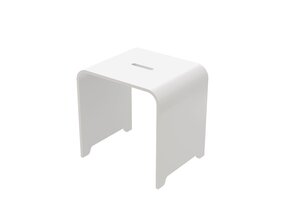 Sun Douchekruk Solid Surface Mat Wit 38x38x31 cm