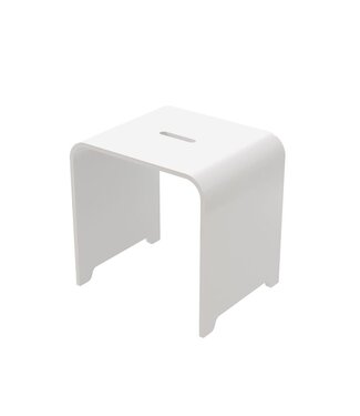 ALONI Sun Douchekruk Solid Surface Mat Wit 38x38x31 cm