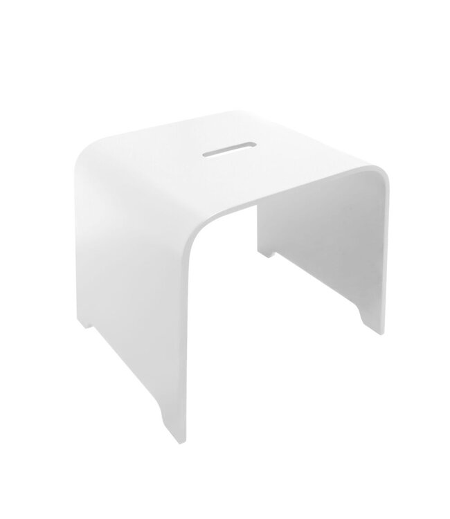 Sun Douchekruk Solid Surface Mat Wit 38x38x31 cm