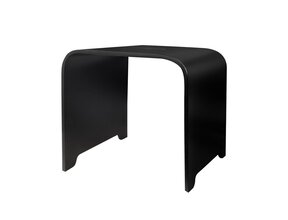 Sun Douchekruk Solid Surface Mat Zwart 38x38x31 cm