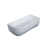 Half vrijstaand bad Rechts Wit 170x75x60 cm Göteborg