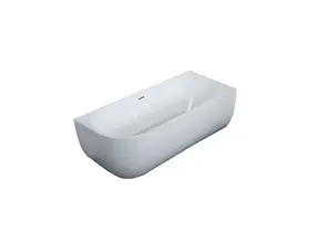 Half vrijstaand bad Rechts Wit 170x75x60 cm Göteborg