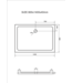 Douchebak Glossy 140x90x3cm Acryl Vlak Rechthoekig Wit Creavit Aloni